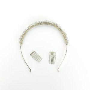 Toni Federici Crystal Wedding Headband